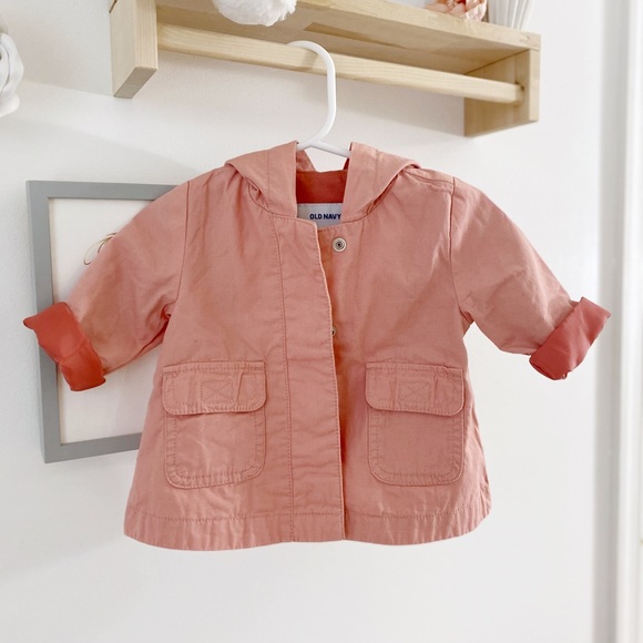 Old Navy Other - NWOT Old Navy Pink Anorak Jacket